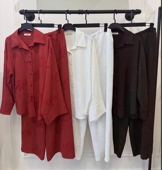 Ensemble chemise pantalon