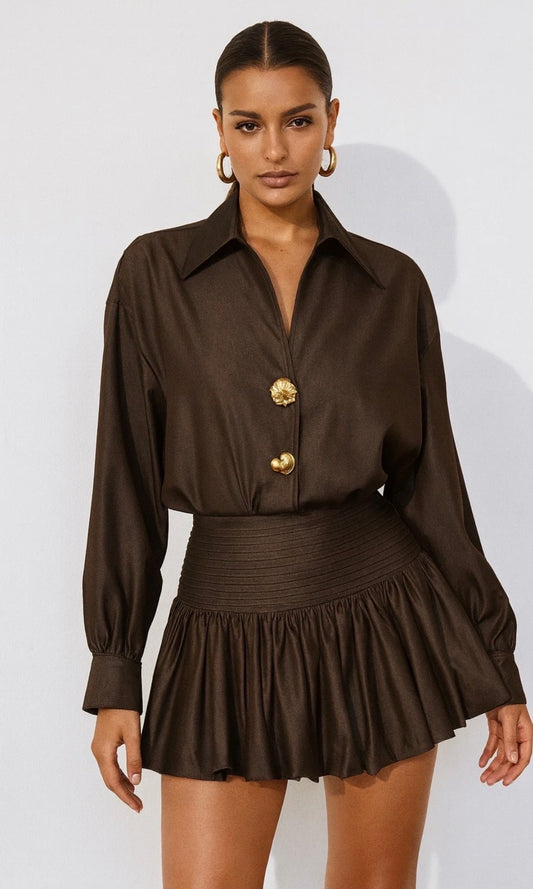 Ensemble blouse et jupe